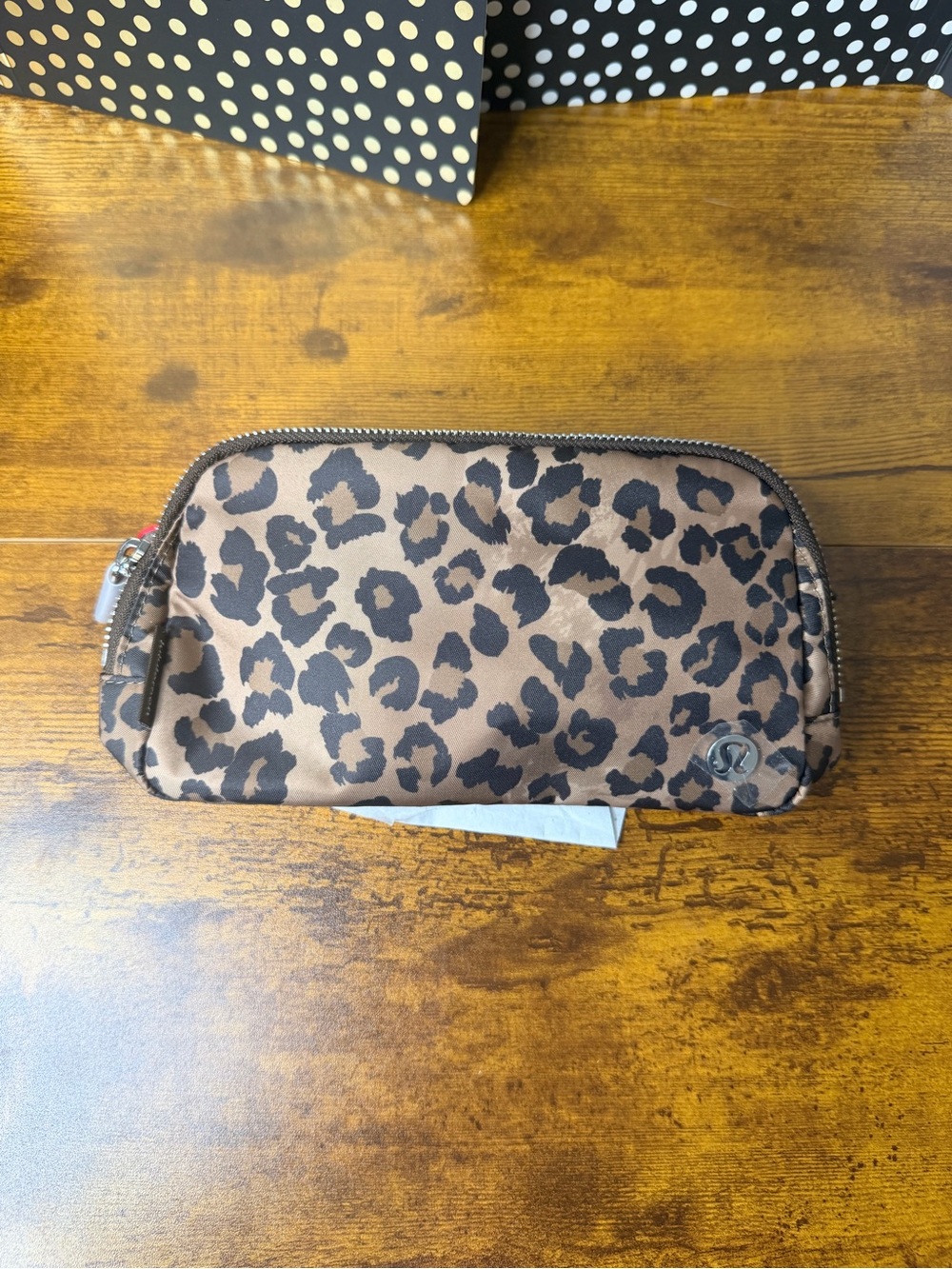 Lululemon Everywhere Beltbag True Leopard Multi/Oxford Red/Walnut Crush/Silver
